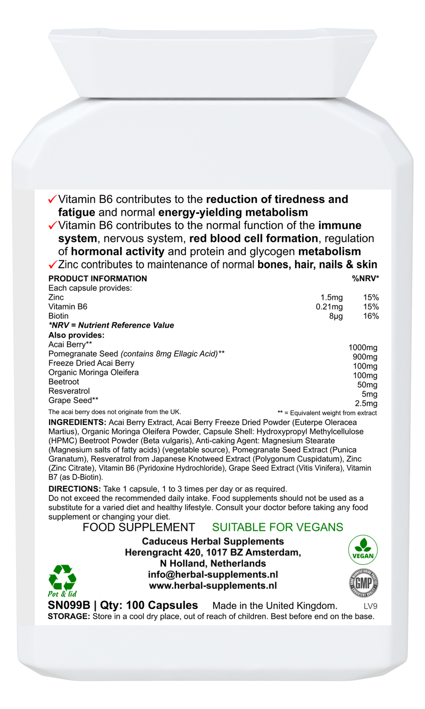 Cellular Defence 100 capsules.