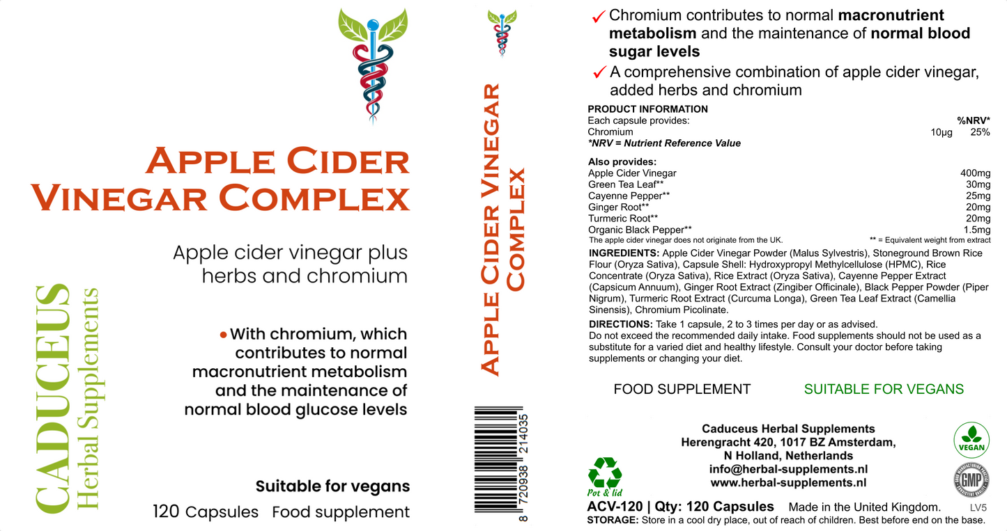 Appelcider Vinegar Complex 120 capsules