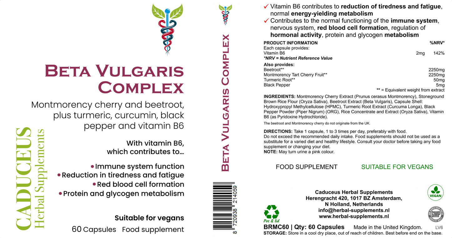 Beta-Vulgaris Complex 60 capsules