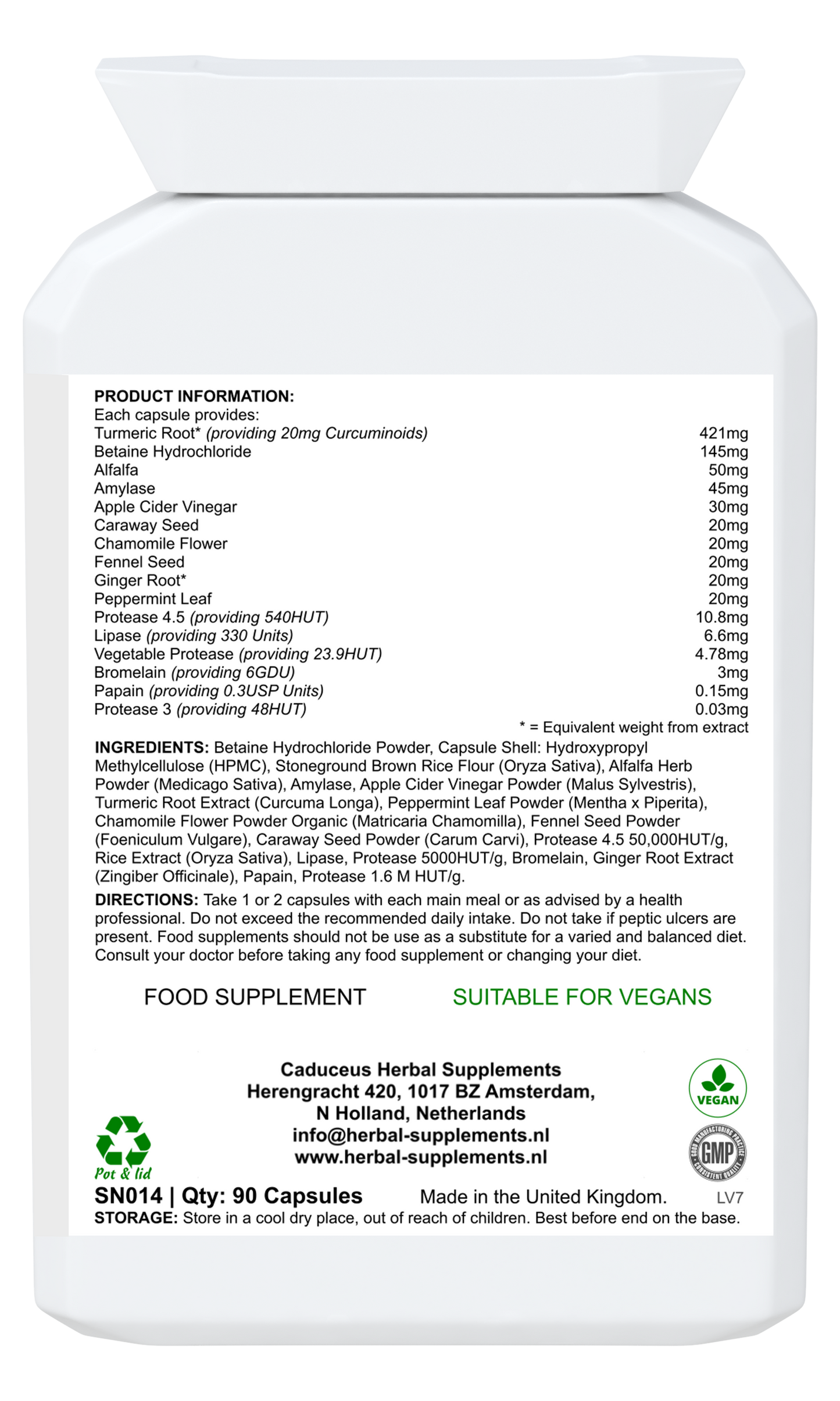 DIGESTIVE Support Forte 90 capsules