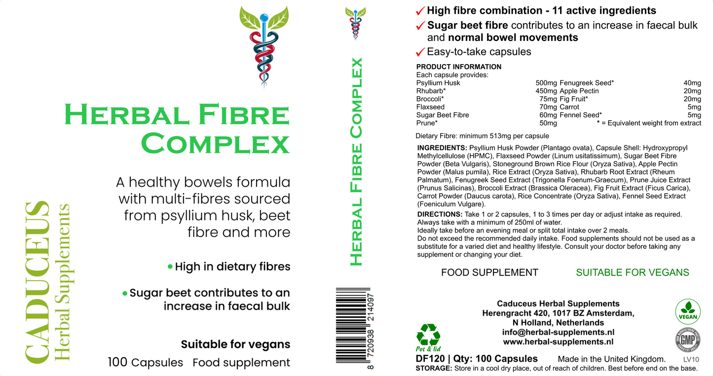 Herbal Fibre Complex 100 capsules