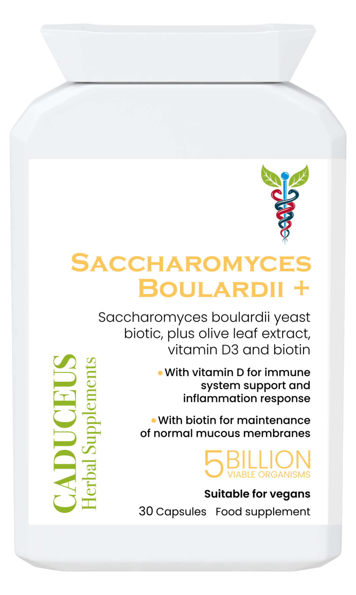 Saccharomyces boulardii 30 capsules