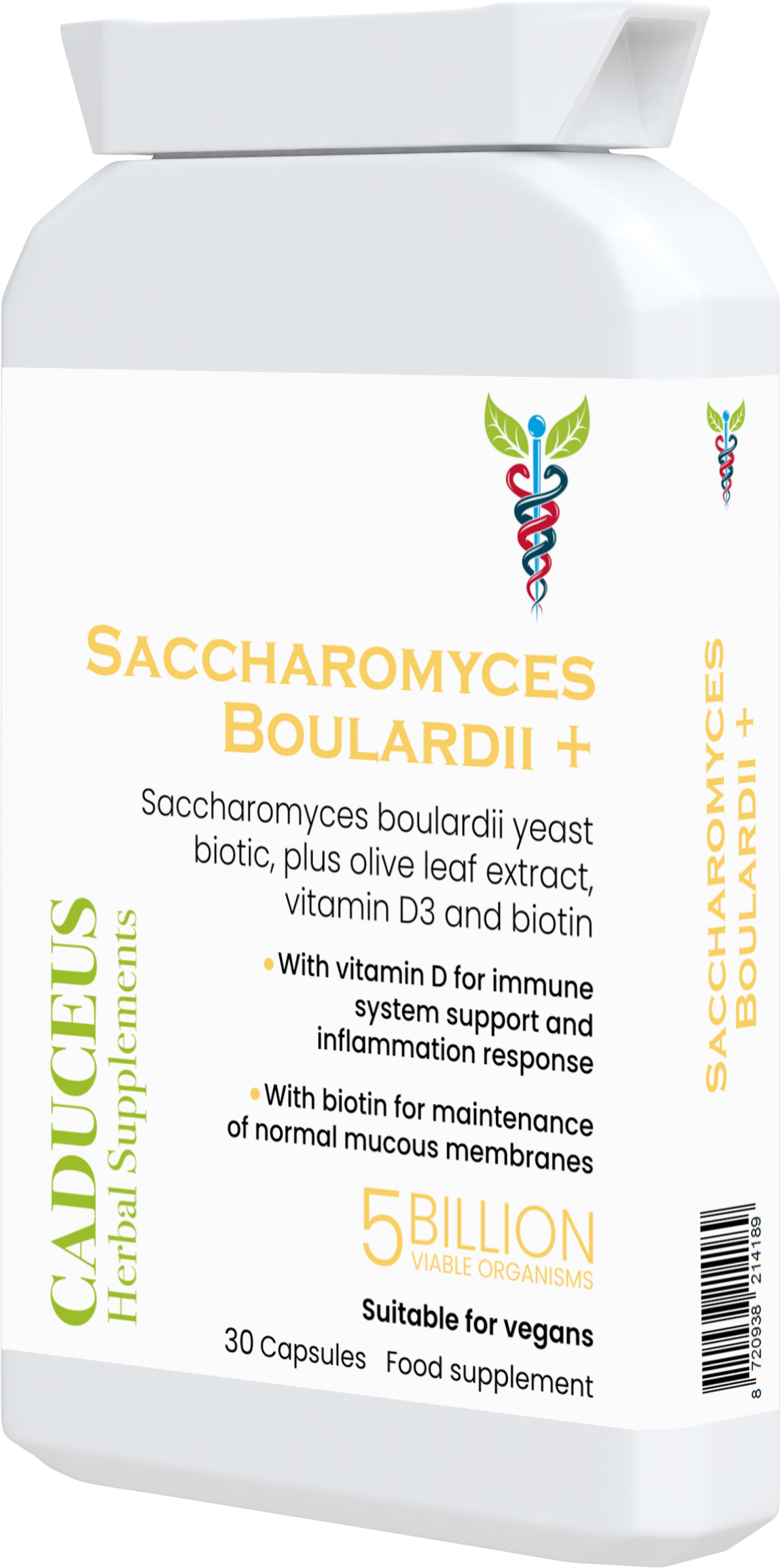 Saccharomyces boulardii 30 capsules