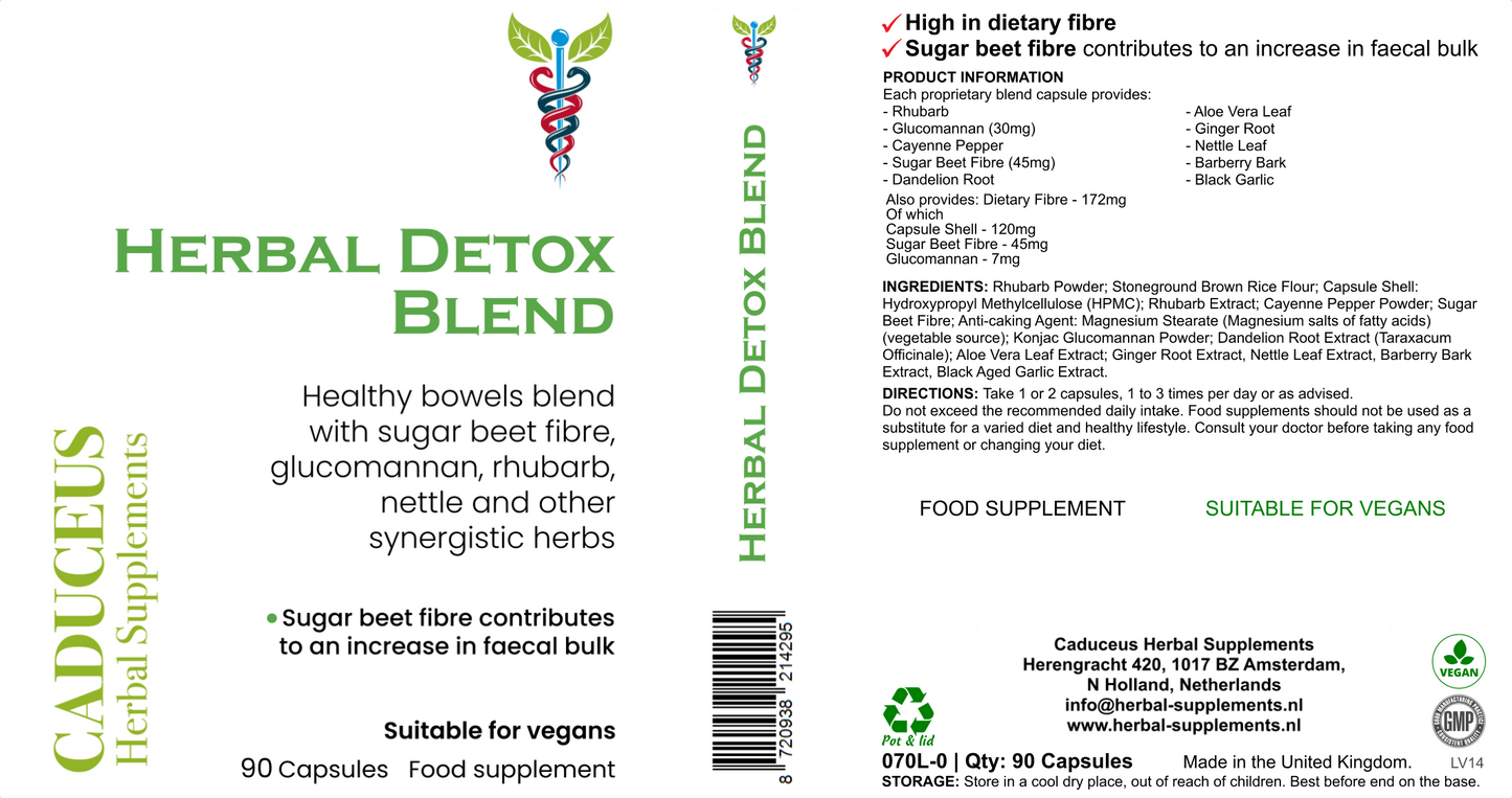 Herbal Detox Blend 90 capsules