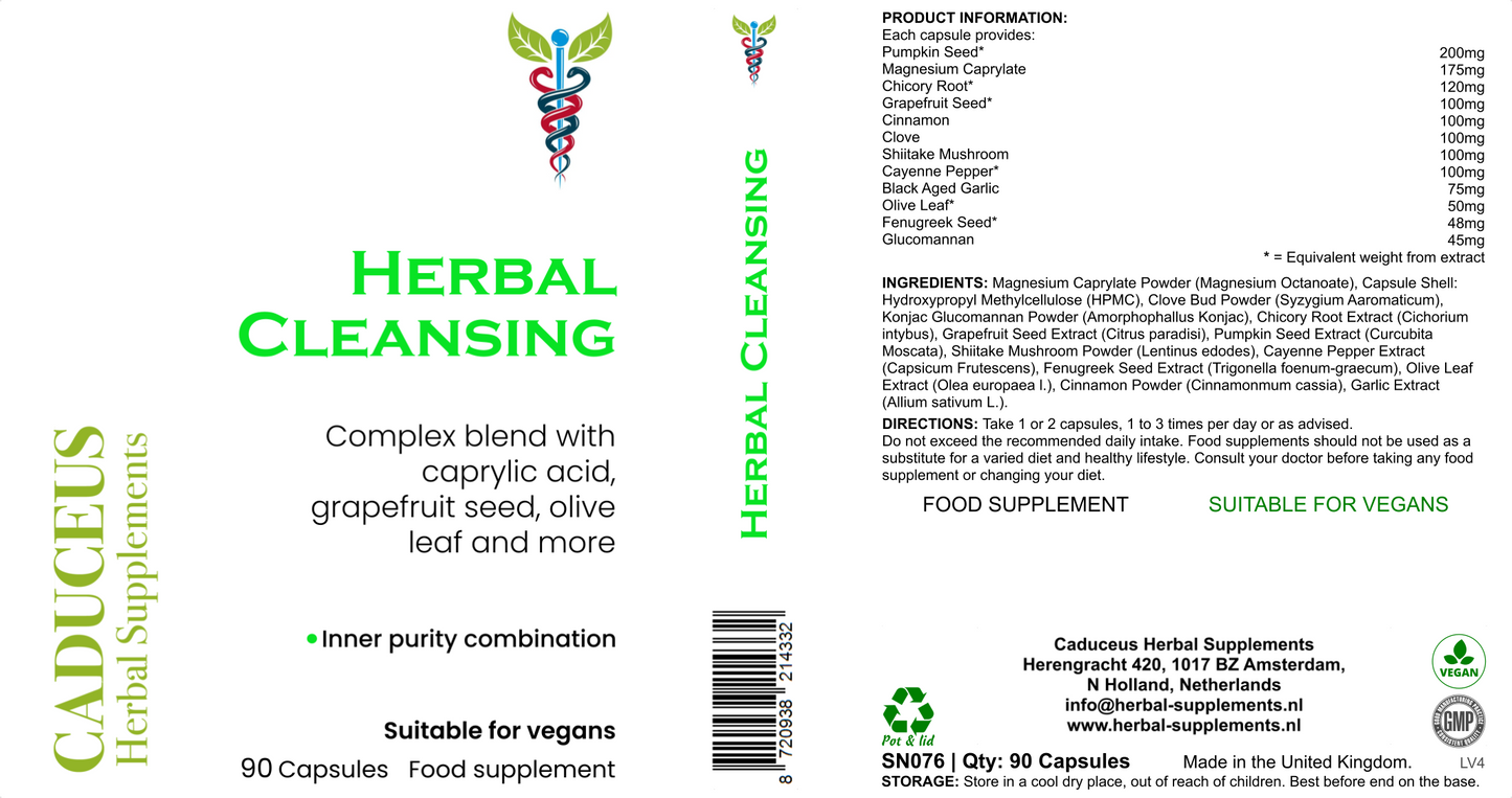 Herbal Cleansing 90 capsules