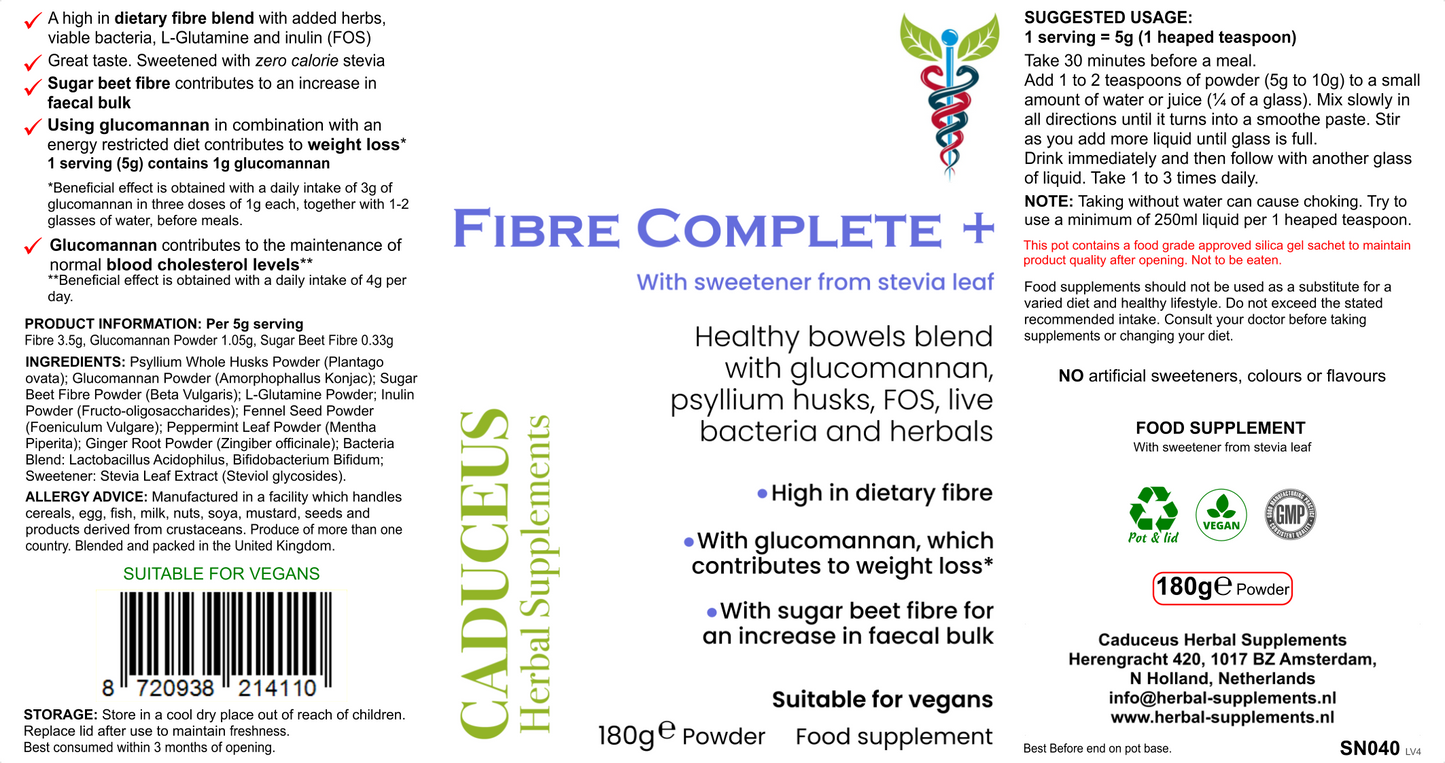 Fibre Complete + 180 g poeder