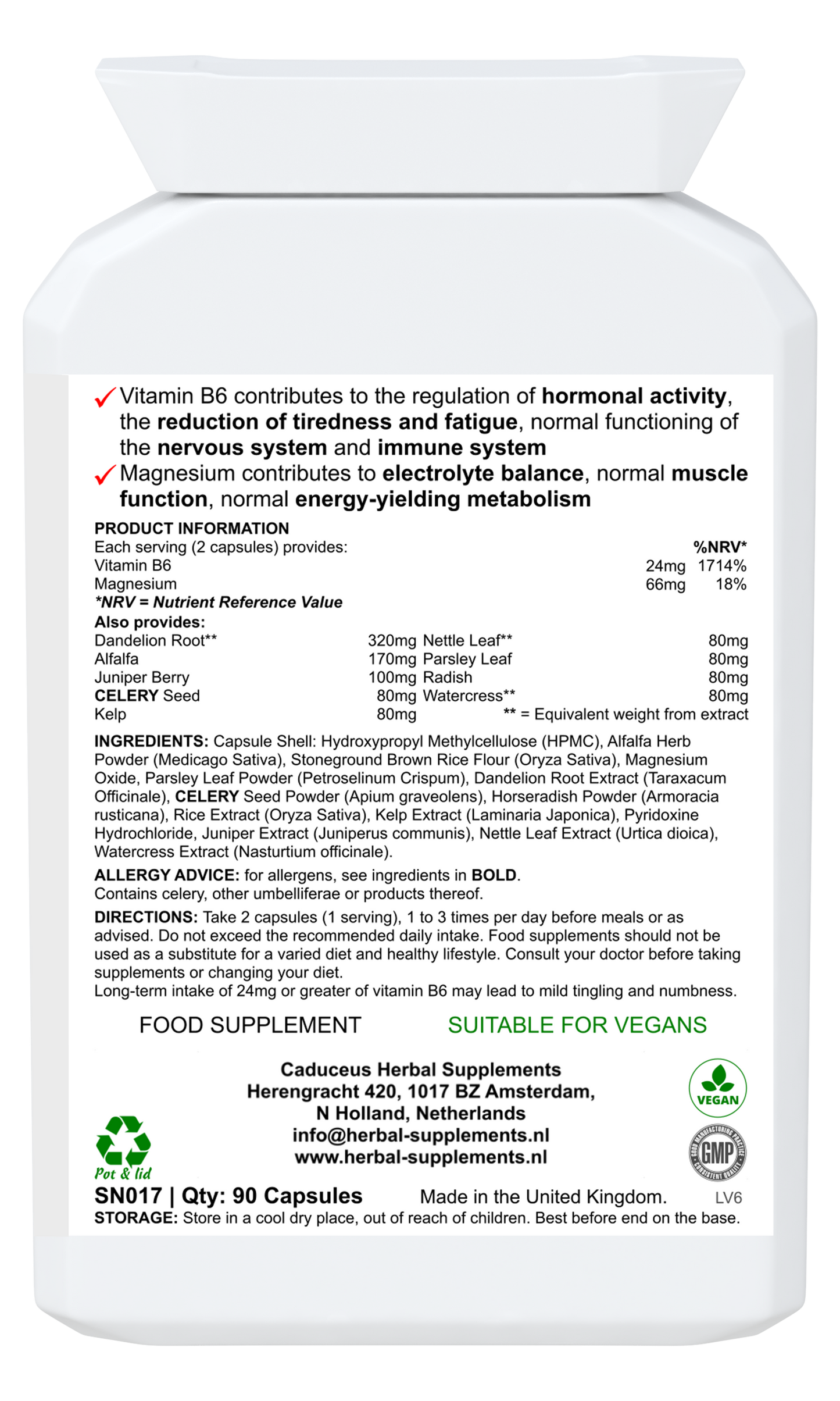 Fluid Balance Support 90 capsules