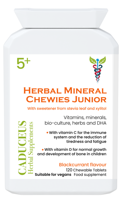 Herbal Mineral Chewies  Junior 120 tabletten