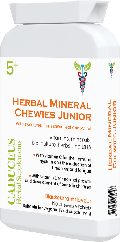 Herbal Mineral Chewies  Junior 120 tabletten