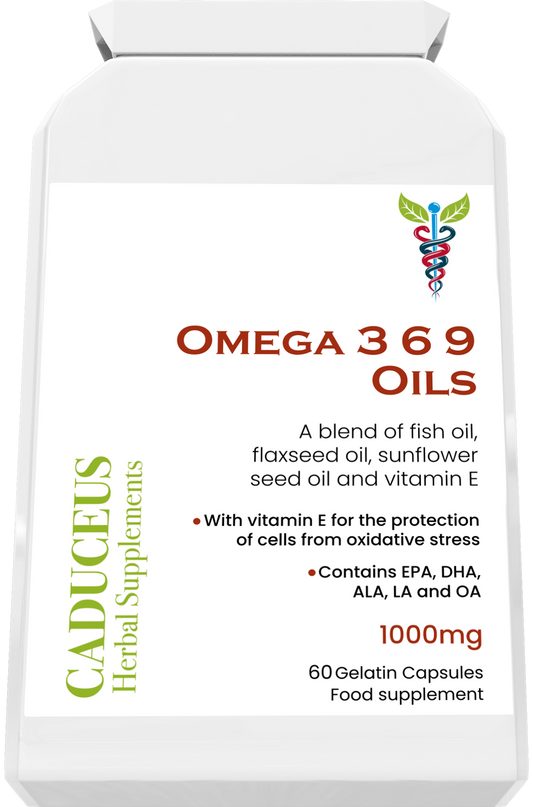Omega 3-6-9 Oils 60 gelatinecapsules (1000 mg)