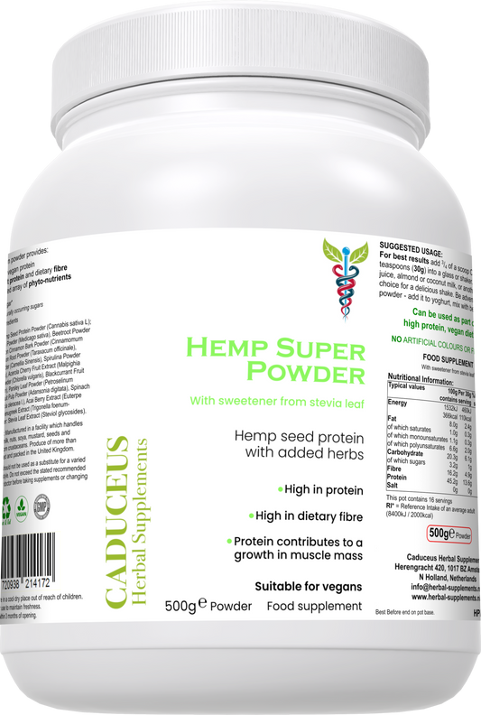 Hemp Super Powder 500g poeder