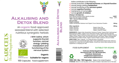 Alkalising and Detox Blend 100 capsules